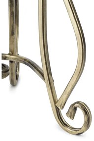 Portafiori 62x28 cm oro