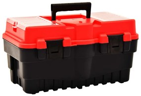Cassetta Degli Attrezzi İn Plastica 462x256x242 Mm Rossa /