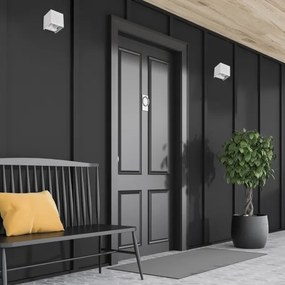 Rabalux 7397 - Applique da esterno SOLIN 1xG9/42W/230V IP54 bianco