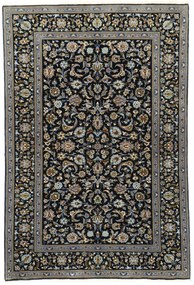 Kashan Tappeto 210 x 140 (Iran) Annodato A Mano