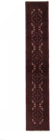 Tappeto persiano 290 x 60 Blu (Iran) Annodato A Mano