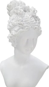 Scultura Statua Woman Con Piedistallo Cm 11X10,5X35,5