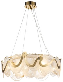 Lampada da soffitto APP1544-8CP Brush Gold