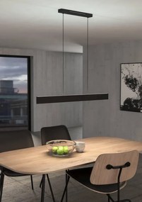 Plafoniera LED Andreas-Z nero IP20 bianco caldo, 4320 lumen EGLO