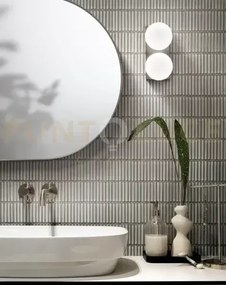 Plafoniera in alluminio grigio dot led 16w 3000k cri?90 220-240v 50...