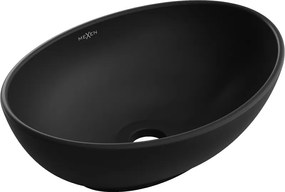 Mexen Elza lavandino da appoggio 40 x 33 cm, nero opaco - 21014085