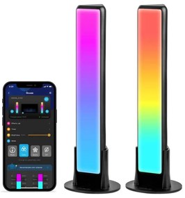 Govee - Set 2x Flow Plus SMART LED TV & Gaming RGBICWW Wi-Fi