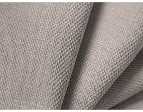 Letto matrimoniale imbottito grigio chiaro con contenitore e doghe 180x200 cm Colonel - Cosmopolitan Design