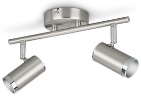 Philips 50136/11/P1 - Faretto LED MYLIVING ESPIMAS 2xLED/4,3W/230V