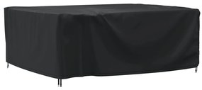 Copertura Mobili Giardino Nera 200x160x70cm Impermeabile 420d /