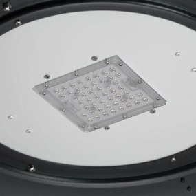 Lampione LED 65W IP66 150lm/W Dimmerabile 1-10V driver Philips Colore Bianco Caldo 2.700K