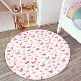 Tappeto rosa per bambini ø 100 cm Comfort - Mila Home