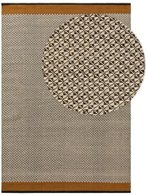 benuta Pure Tappeto di lana Tolga Crema/Giallo 120x170 cm - Tappeto fibra naturale