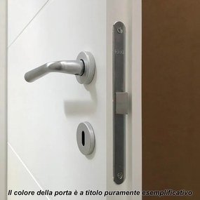 Porta scorrevole Bach bianco L 60 x H 210 cm reversibile