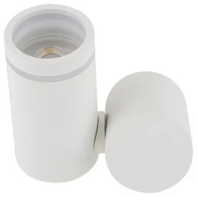 Faretto da parete JET SET 1xGU10/10W/230V bianco