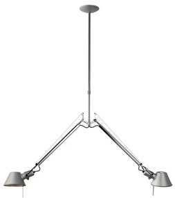 Tolomeo Due Bracci Lampada a Sospensione Alu - Artemide