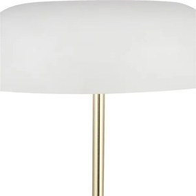 Searchlight EU60707WH - Lampada da tavolo HANOVER 2xE14/7W/230V bianco/oro