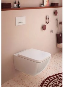 Villeroy & Boch 92216168 - Pulsante di scarico VICONNECT bianco/cromo lucido