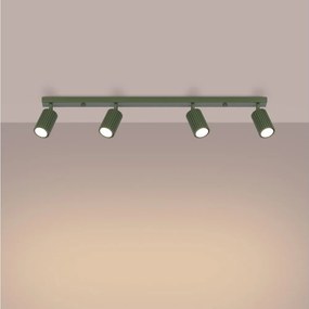 Brilagi - Faretto CRESTO 4xGU10/10W/230V verde