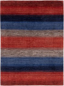 Loribaft Tappeto 170x230 Rosso (Iran) Annodato A Mano