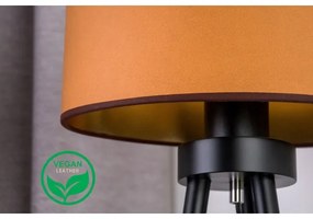 Duolla - Lampada da tavolo OVAL VEGAN 1xE27/15W/230V diametro 30 cm marrone