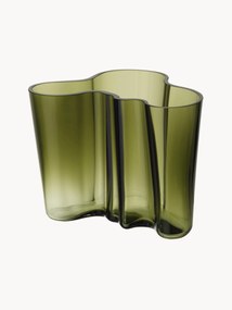 Vaso in vetro soffiato Alvar Aalto, alt. 16 cm