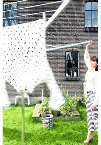 Stendino da giardino argentato 60 m Topspinner – Brabantia