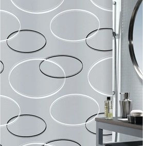 Tenda per doccia 180x200 cm Anello – Spirella