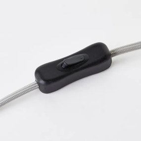 Brilliant - Lampada da tavolo NALAM 1xE14/40W/230V grigio/cenere