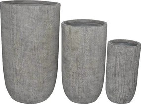 PATRICIA - set di 3 vasi