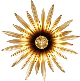 Plafoniera Art Déco oro - Wesley