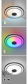 Rabalux 71030 - Plafoniera LED RGB dimmerabile NIKOLAUS LED/24W/230V