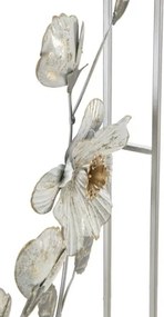 Pannello decorativo a fiori in ferro 50x5,5x90,5 cm Flix