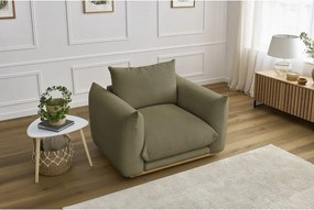 Poltrona in verde chiaro Ernest – Bobochic Paris