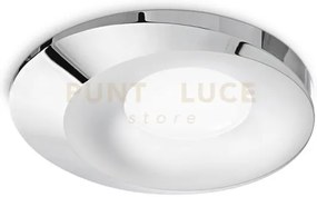 Gfa161- faretto da incasso d.9,6cm 1 luce attacco gu10 cromo lucido...