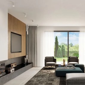 Sollux SL.0999 - Faretto LAGOS 1xGU10/10W/230V 60 cm bianco