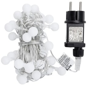 Aigostar - Catena luminosa LED RGBY per esterni 50xLED/3,6W/230V/8 funzioni 5m IP44