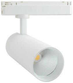 Faro LED 30W Monofase 38°/60° 130lm/W CRI92 no Flickering Colore Bianco Naturale 4.000K