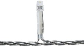 Nedis CLLC180C - Tenda LED Natale 180 LED/7 funzioni 10,9m IP44 bianco freddo