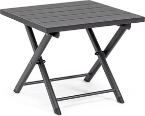 Tavolino da giardino in alluminio 43x44 cm Taylor - Bizzotto