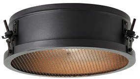 Brilliant - Plafoniera ZOIS 1xE27/60W/230V Ø 30 cm nero