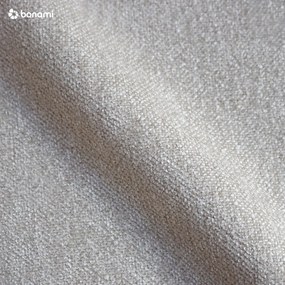 Letto singolo imbottito beige con contenitore con materasso incluso 90x200 cm Avela – Bonami Selection