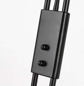 Brilagi - Lampada da terra dimmerabile SCARLETT 1xR7s/230W/230V + 1xG9/40W nera