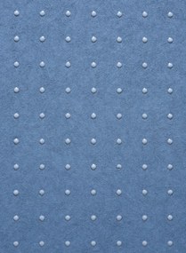 Arte International Carta da parati Dots - 31011 - Powerful Cerulean