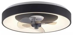 JUST LIGHT. 14644-18 -Plafoniera LED con ventilatore VENIKA LED/36W/230V+RC