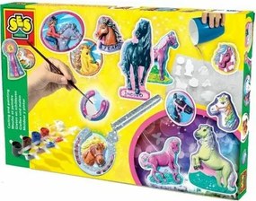 Set di Pasta Modellabile SES Creative Molding and painting - Fantasy horses