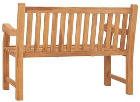 Panchina da giardino 114 cm in legno massello di teak