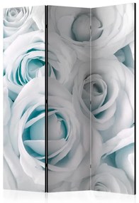 Paravento  Satin Rose (Turquoise) [Room Dividers]  Colore Bianco, Dimensioni e Misure 135x172