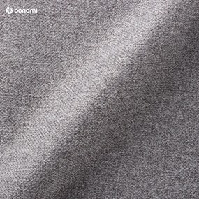 Sedia da pranzo grigia in imbottito con braccioli Naya – Actona