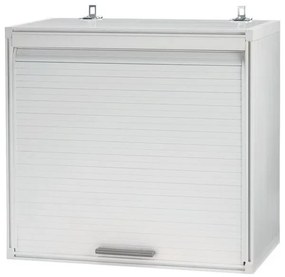 Armadio sospeso Ice GAROFALO in resina, bianco L 66 x H 63 x P 36 cm, 1 anta, adatto per interno/esterno